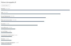 LinkedIn Audience Demoraphics